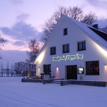 Отель Landgasthof Pappelkrug Halle  Экстерьер фото